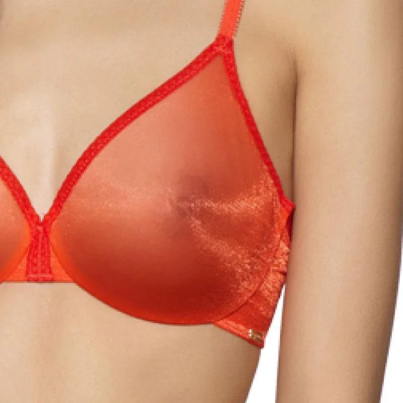 Gossard Glossies Sheer Molded Bra Fiesta - STREET STYLE