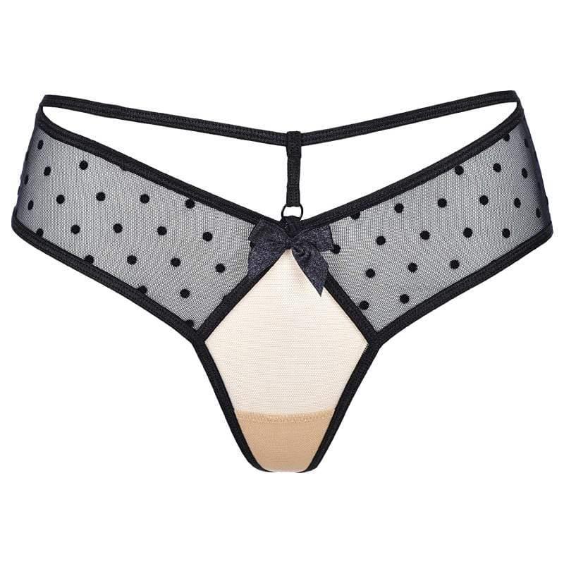 Sexy Sheer String Thong Panty Axami Seductive Dots - STREET STYLE