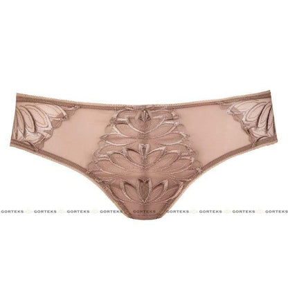Sheer Floral Embroidery Bikini Panty Gorteks Dakota - STREET STYLE