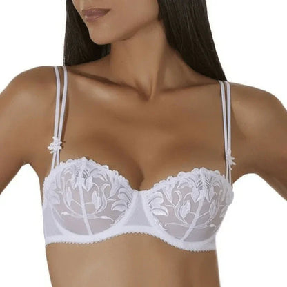 Aubade Jardin Des Delices Sheer Half Cup Bra - STREET STYLE