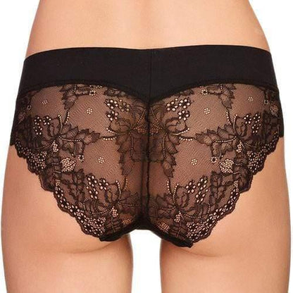 Cotton Lace Back Bikini Panty Lauma Basic - STREET STYLE
