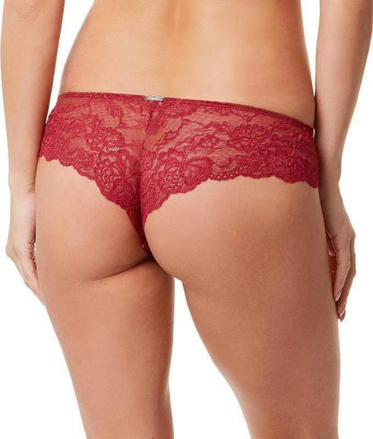 Sheer Lace Brazilian Panty Montelle Flirt Twilight - STREET STYLE