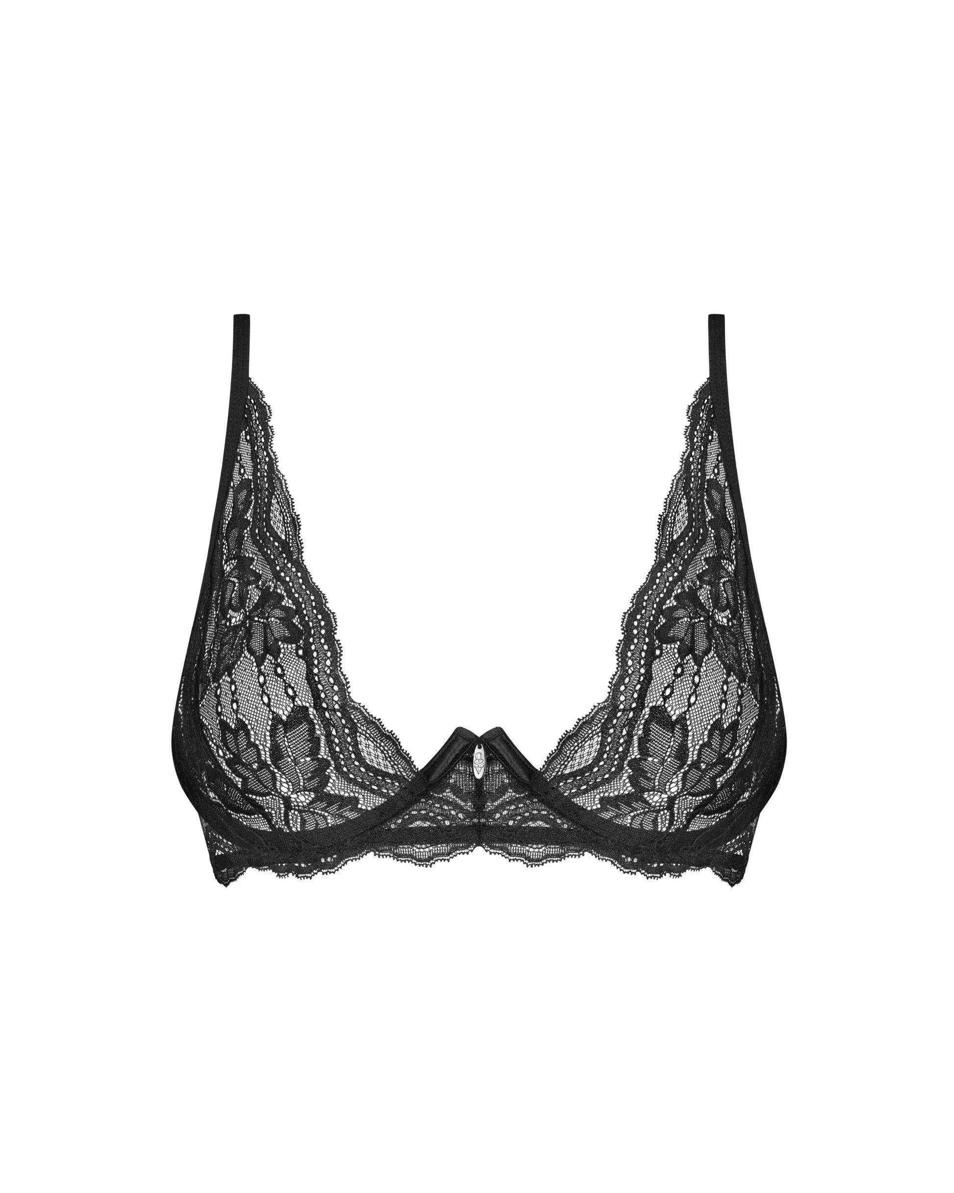 Deep Plunge Lace Bra Obsessive Nutris - STREET STYLE