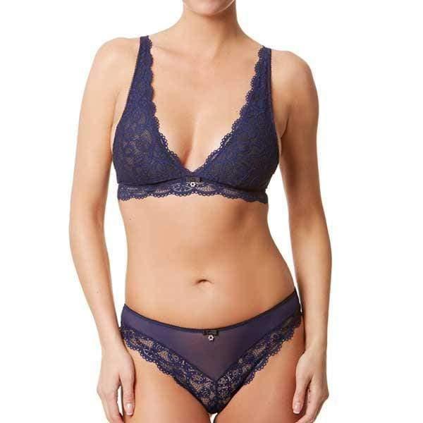 Sheer Lace Wire-Free Bralette - STREET STYLE