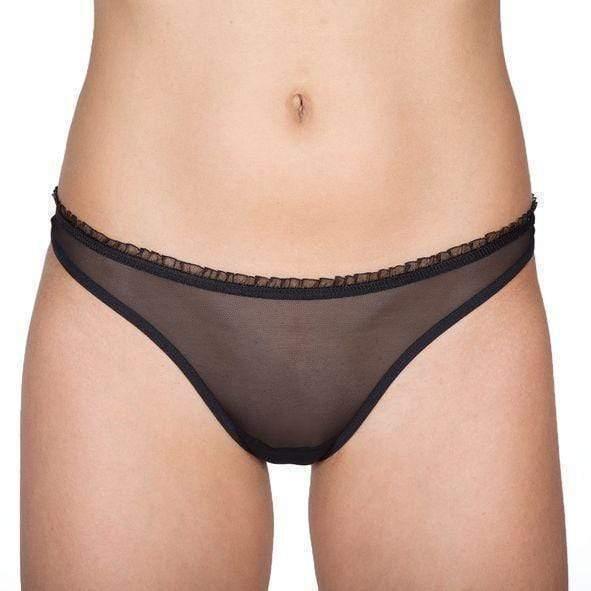 Sheer Mesh Thong Panty Tango - STREET STYLE