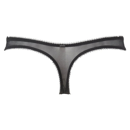 Sheer Thong Panty Gossard Superboost Lace Black - STREET STYLE