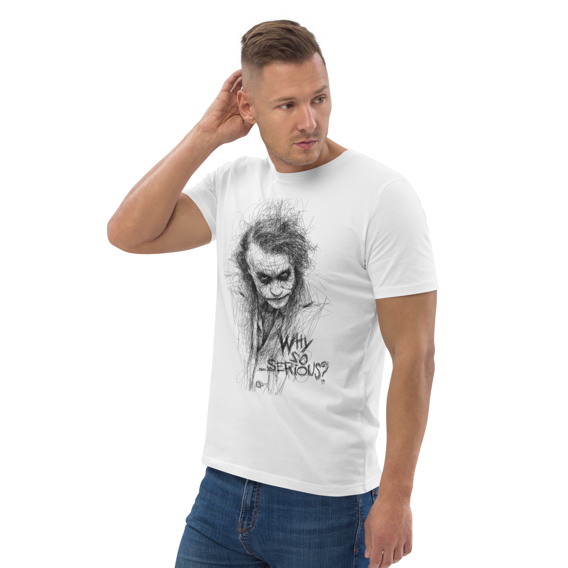 T-shirt Joker  Uomo - Stilizzato Cinema Made in Italy STREET STYLE