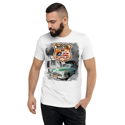 T-shirt Vintage Route 66 - Sogno Americano On The Road - STREET STYLE