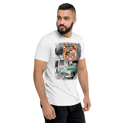 T-shirt Vintage Route 66 - Sogno Americano On The Road - STREET STYLE