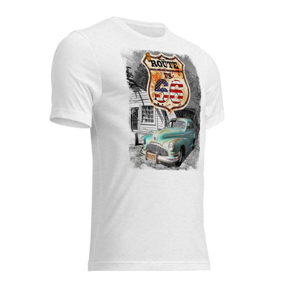 T-shirt Vintage Route 66 - Sogno Americano On The Road - STREET STYLE