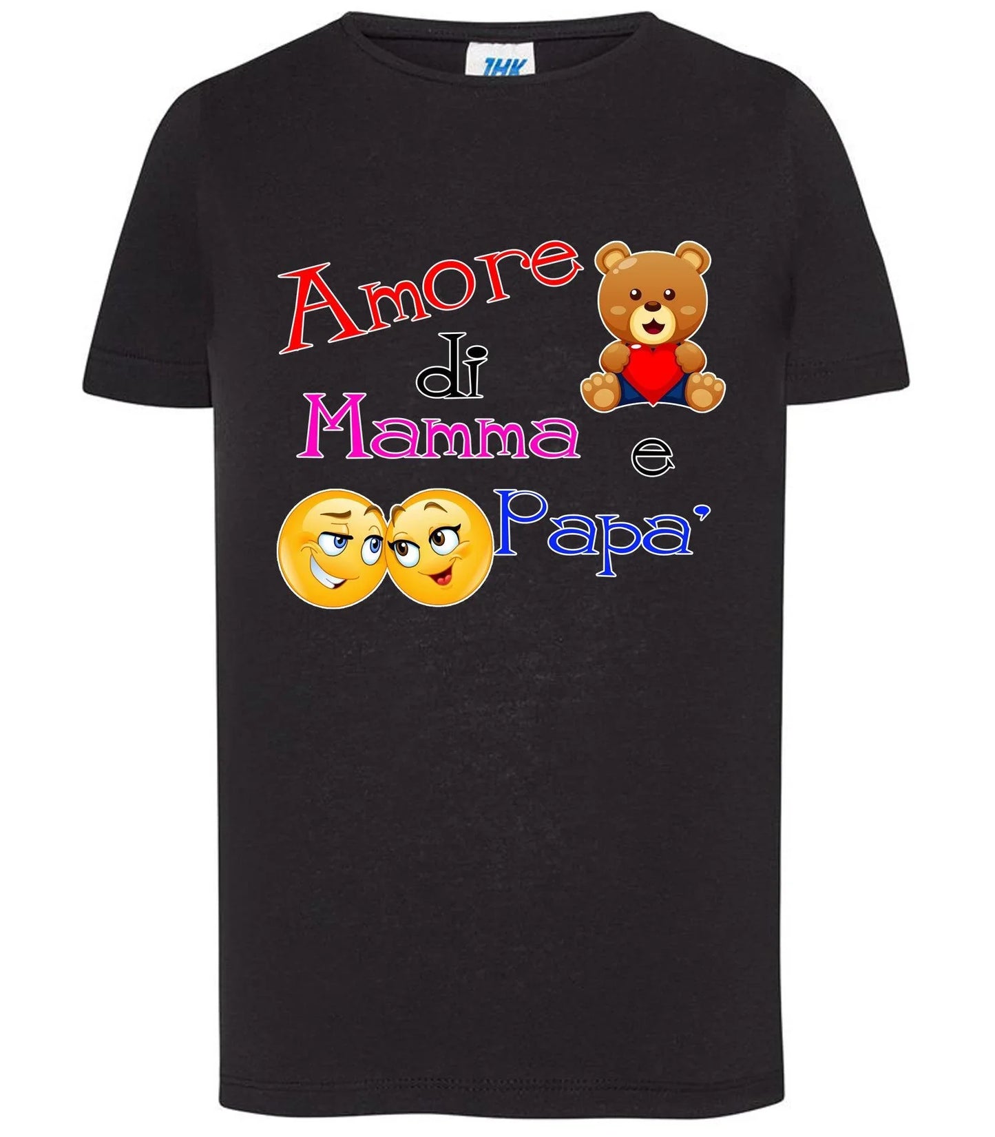 Amore di Mamma e Papà T-shirt solo da femmina Mod. Slim - STREET STYLE