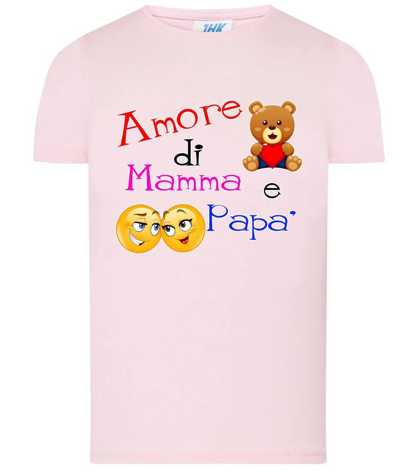 Amore di Mamma e Papà T-shirt solo da femmina Mod. Slim - STREET STYLE