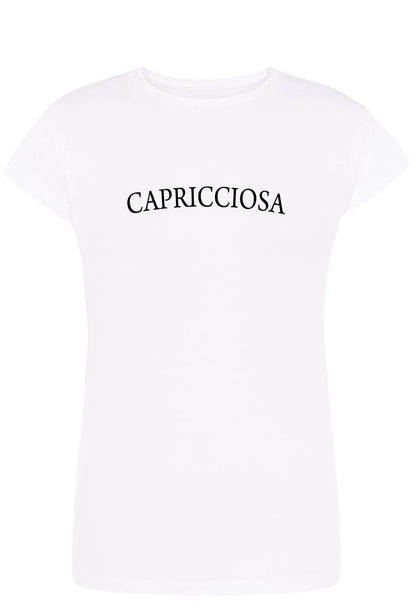 Capricciosa 3412 Solo Parole Lady Donna 100% Cotone Pettinato - STREET STYLE