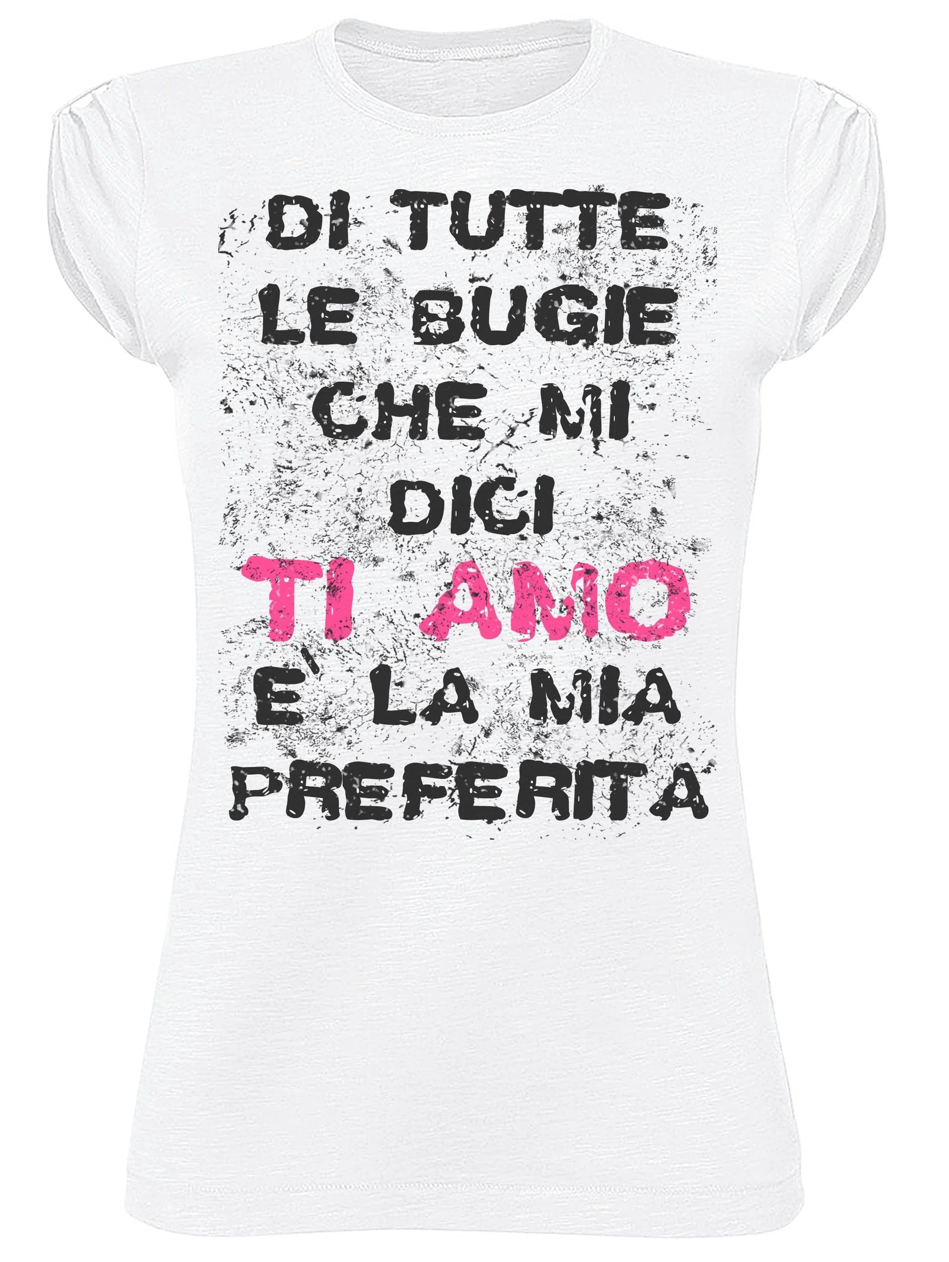 T-shirt Donna Slub 'Ti Amo' - STREET STYLE - STREET STYLE