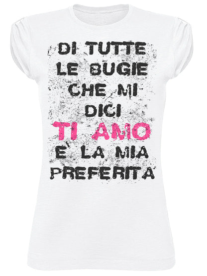 T-shirt Donna Slub 'Ti Amo' - STREET STYLE - STREET STYLE