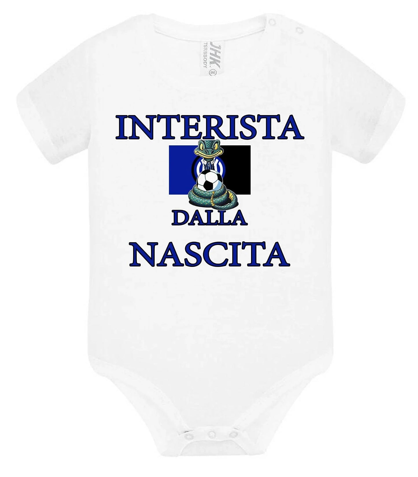 Interista Dalla Nascita Body da bambino/a a maniche corte 100% cotone JHK - STREET STYLE