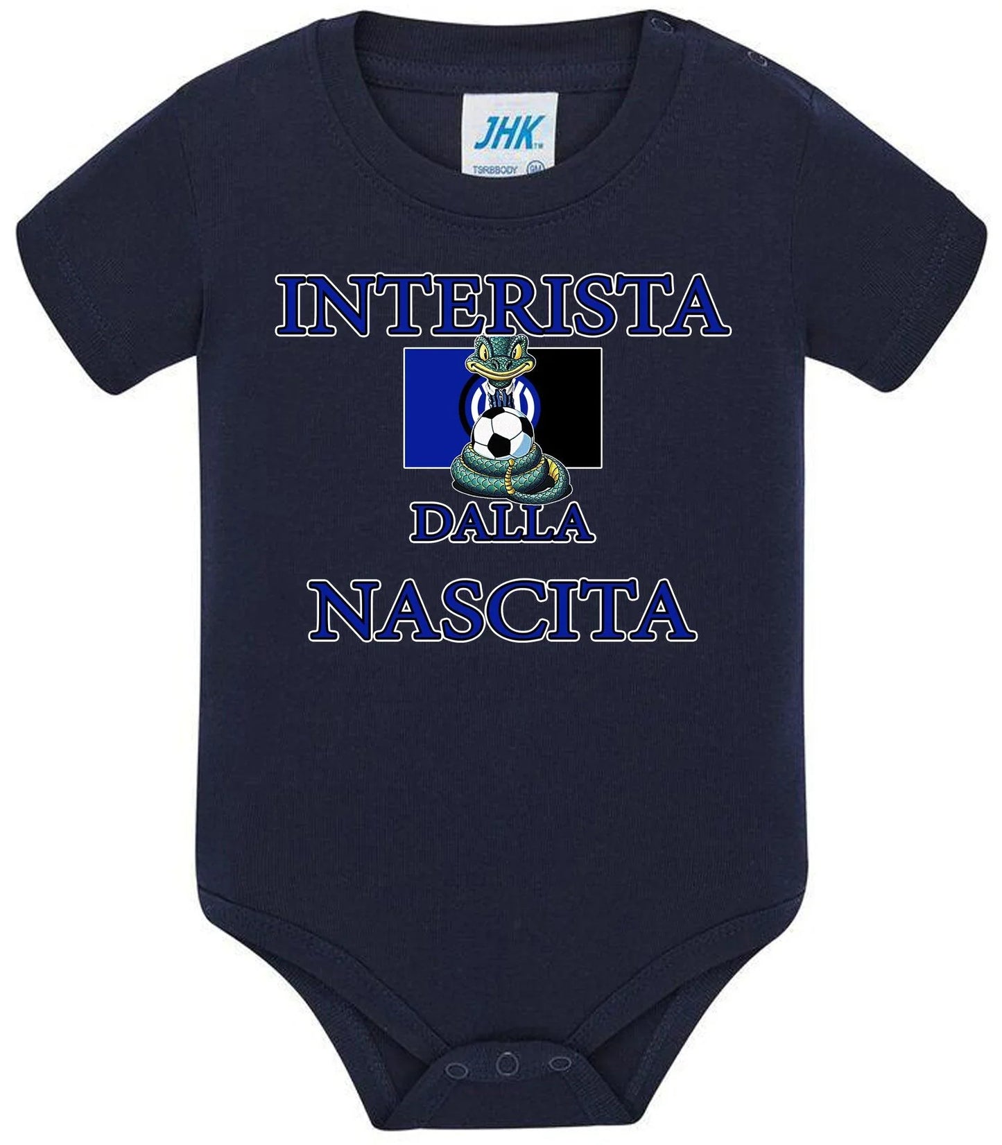 Interista Dalla Nascita Body da bambino/a a maniche corte 100% cotone JHK - STREET STYLE