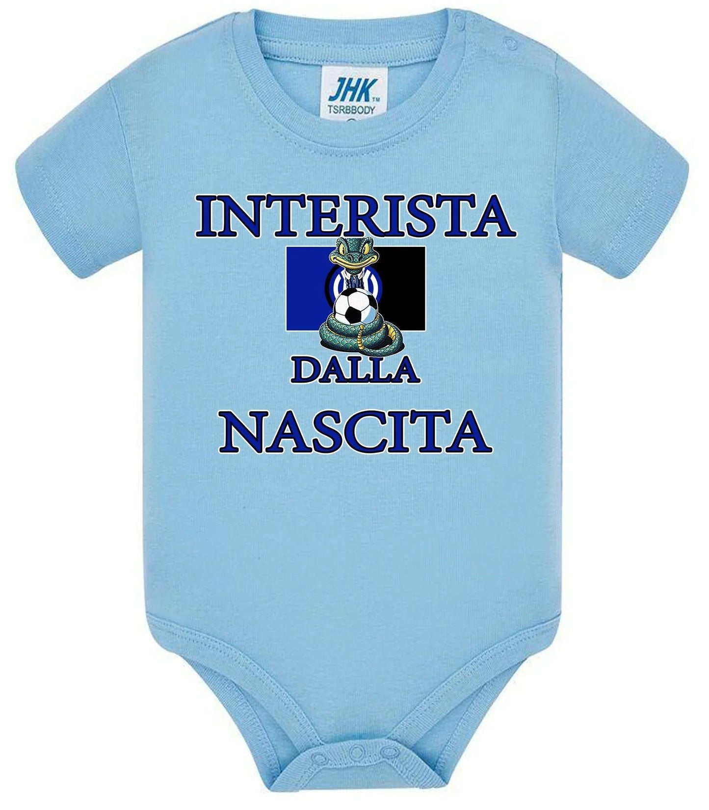 Interista Dalla Nascita Body da bambino/a a maniche corte 100% cotone JHK - STREET STYLE