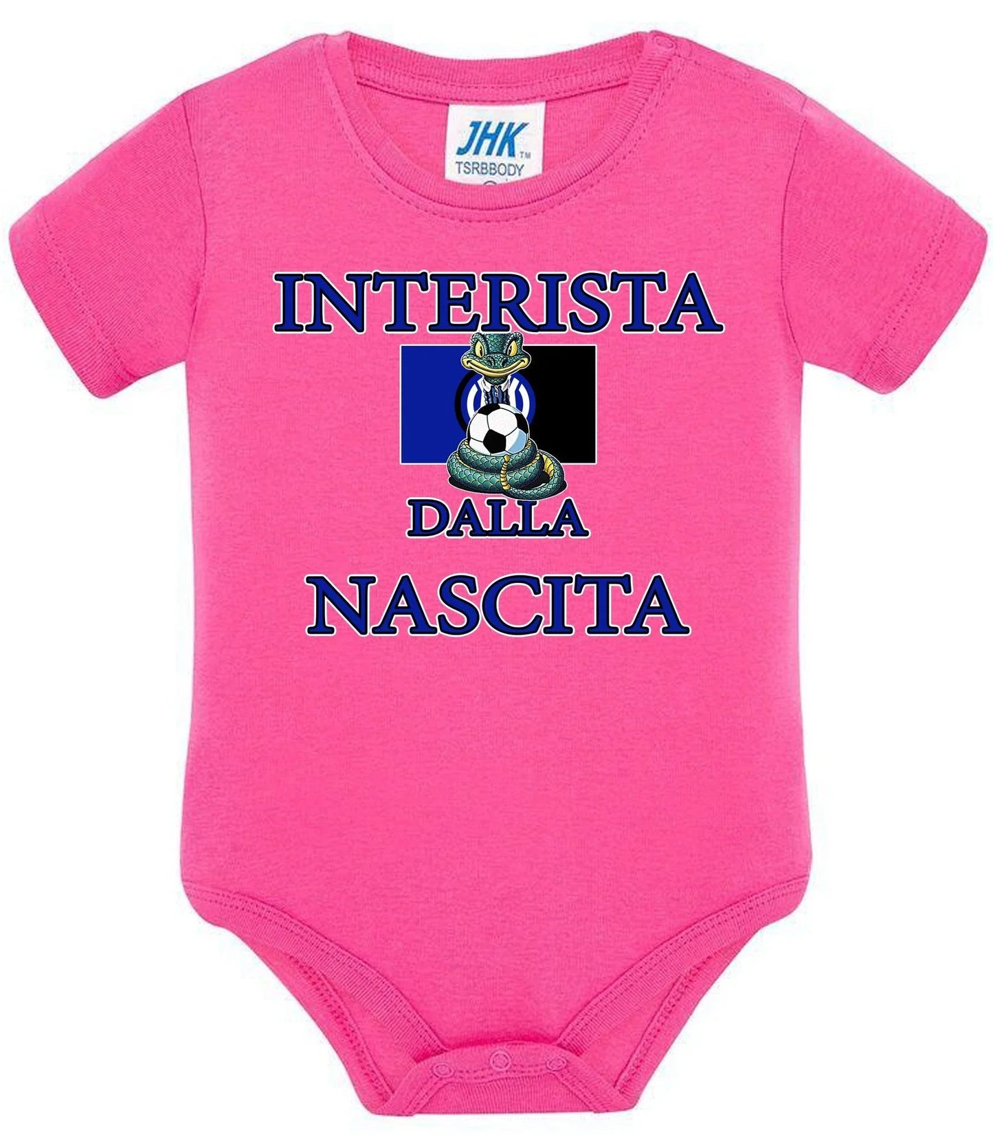 Interista Dalla Nascita Body da bambino/a a maniche corte 100% cotone JHK - STREET STYLE
