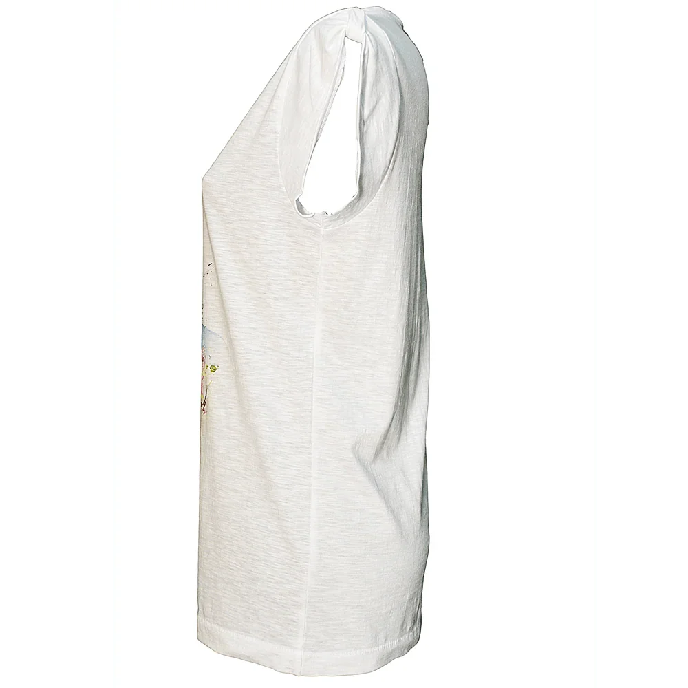 T-shirt Papillons Stilizzato Donna — Cotone Bio - STREET STYLE