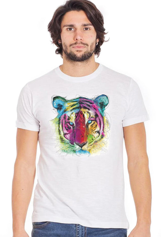 T-shirt Uomo STREET STYLE Leon – 100% Cotone Bio - STREET STYLE
