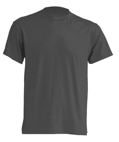 T-shirt uomo streetwear in cotone nero, stile urban, maniche corte e vestibilità regular