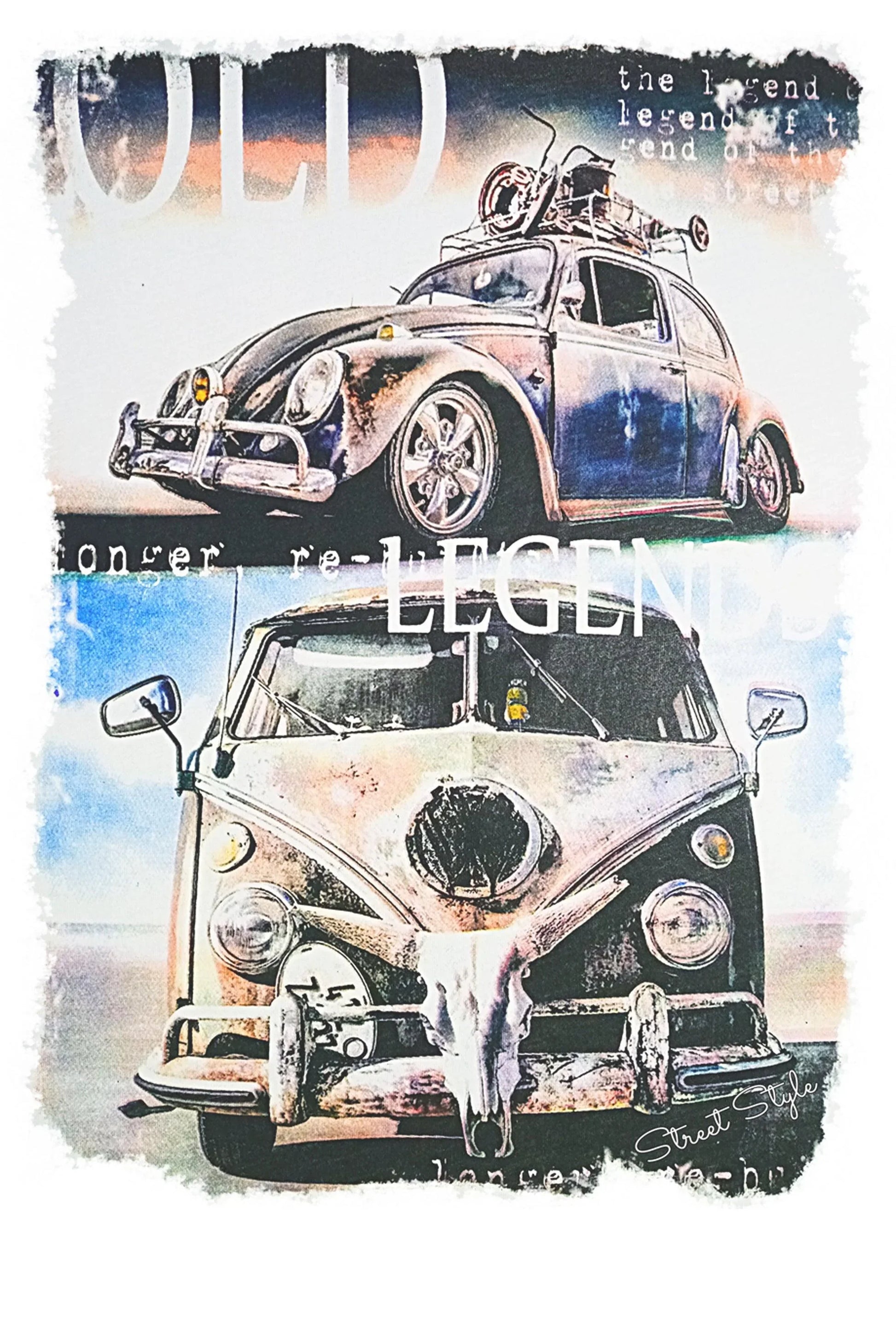 T-Shirt Uomo Maggiolino T2 Volkswagen - STREET STYLE - STREET STYLE