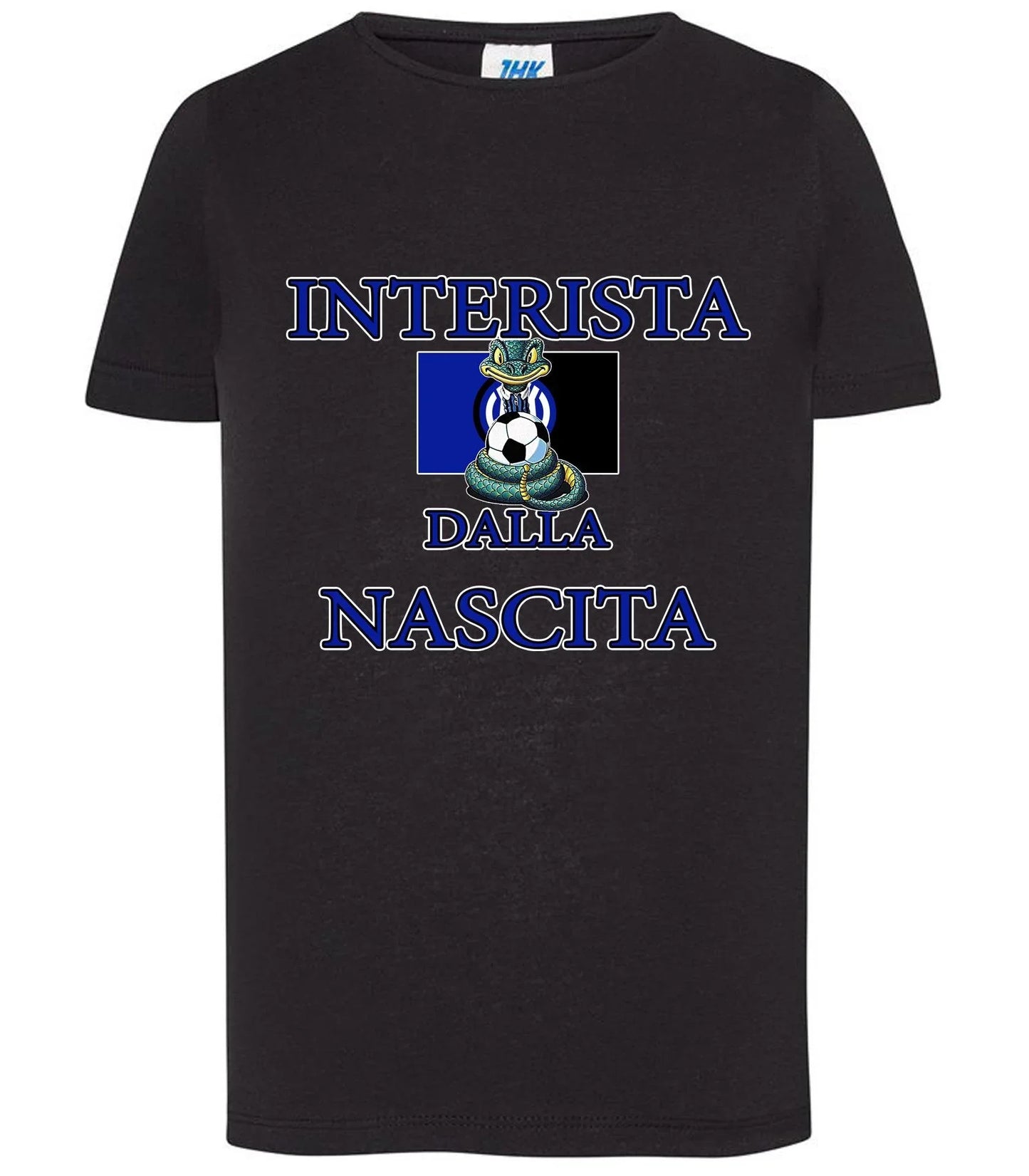 Milanista - Juventino - Interista Dalla Nascita T-shirt solo da femmina Mod. Slim - STREET STYLE