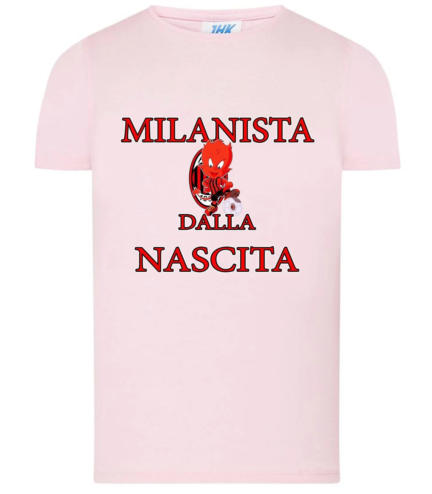 Milanista - Juventino - Interista Dalla Nascita T-shirt solo da femmina Mod. Slim - STREET STYLE