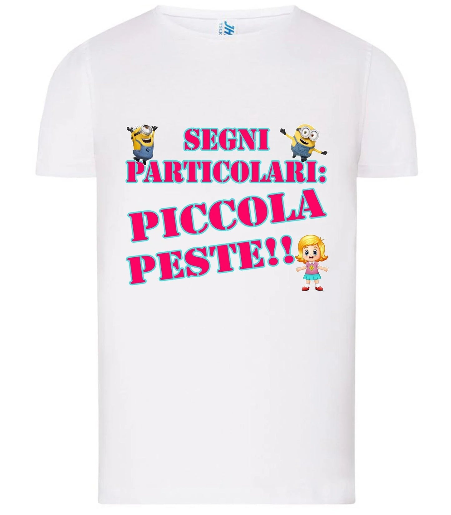 Segni Particolari Piccola Peste T-shirt solo da femmina Mod. Slim - STREET STYLE