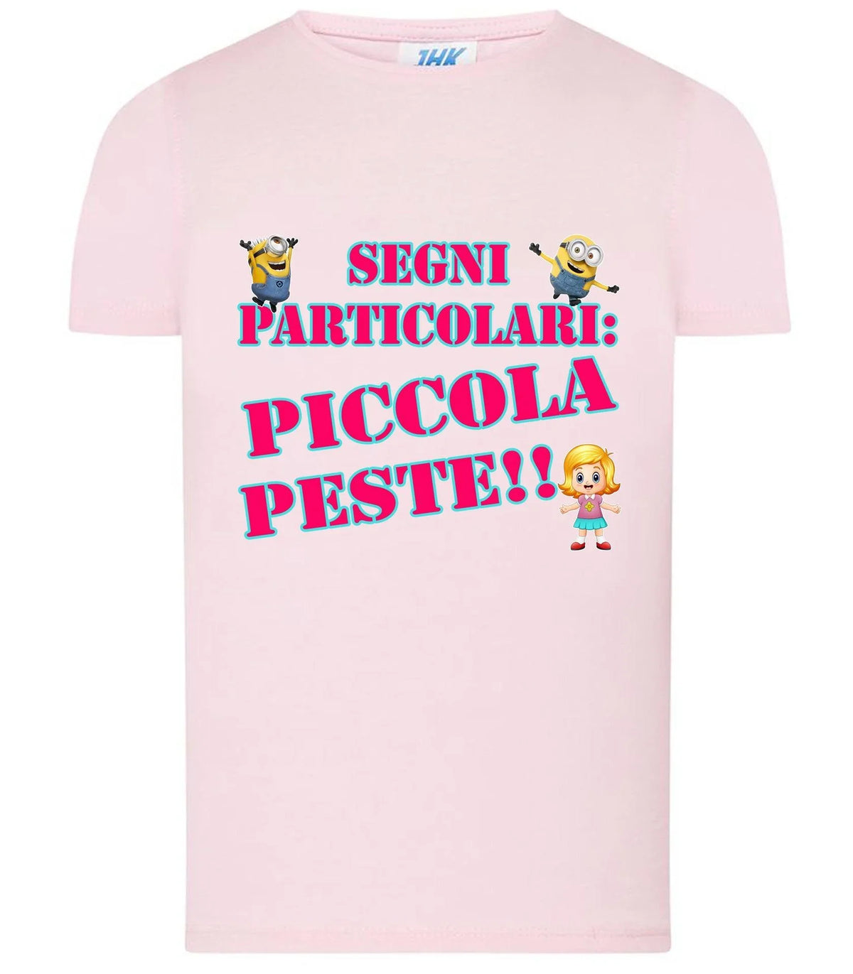 Segni Particolari Piccola Peste T-shirt solo da femmina Mod. Slim - STREET STYLE