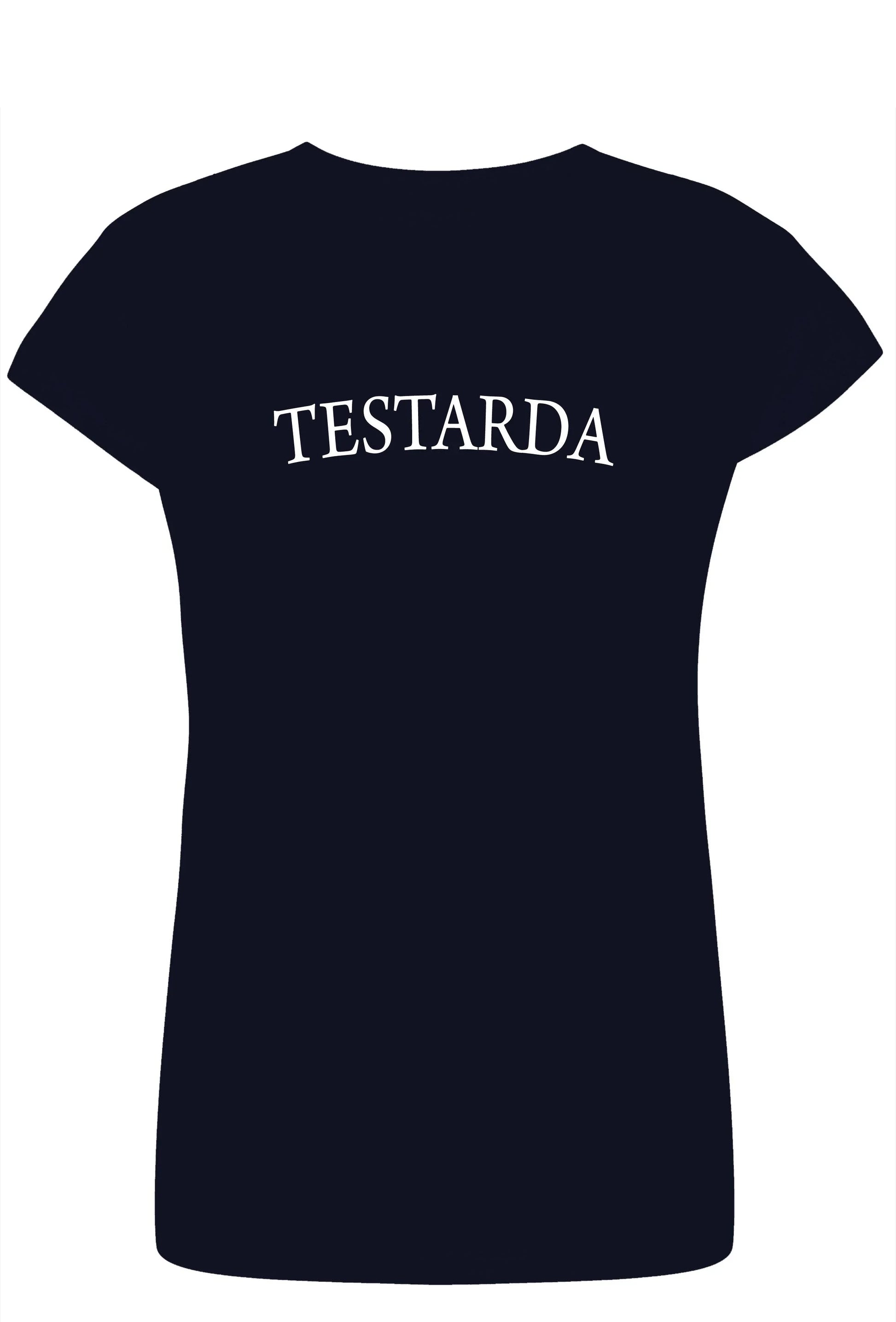 Testarda 3413 Solo Parole Lady Donna 100% Cotone Pettinato - STREET STYLE