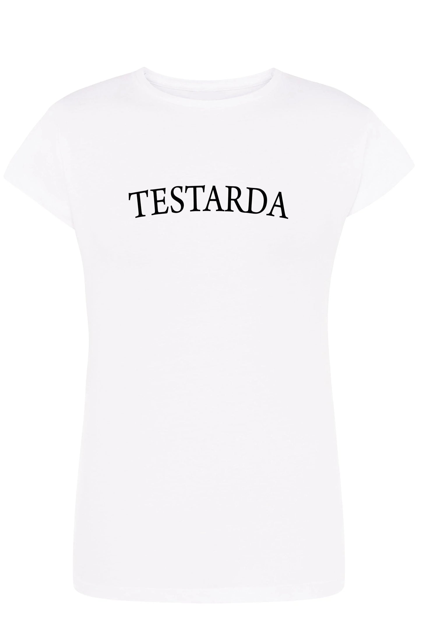 Testarda 3413 Solo Parole Lady Donna 100% Cotone Pettinato - STREET STYLE